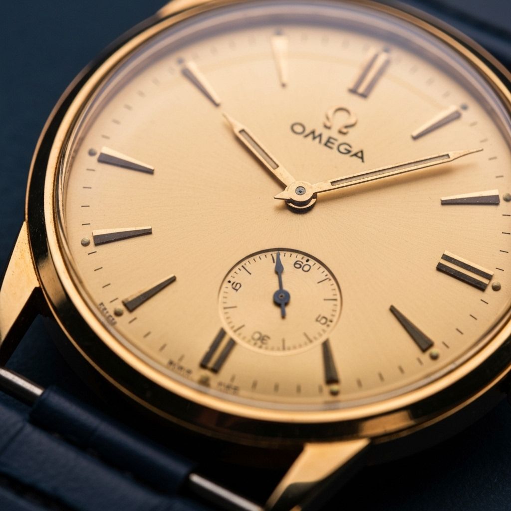 Vista frontal del reloj